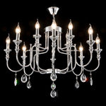 Citilux Рига CL437221 Люстра подвесная Хром