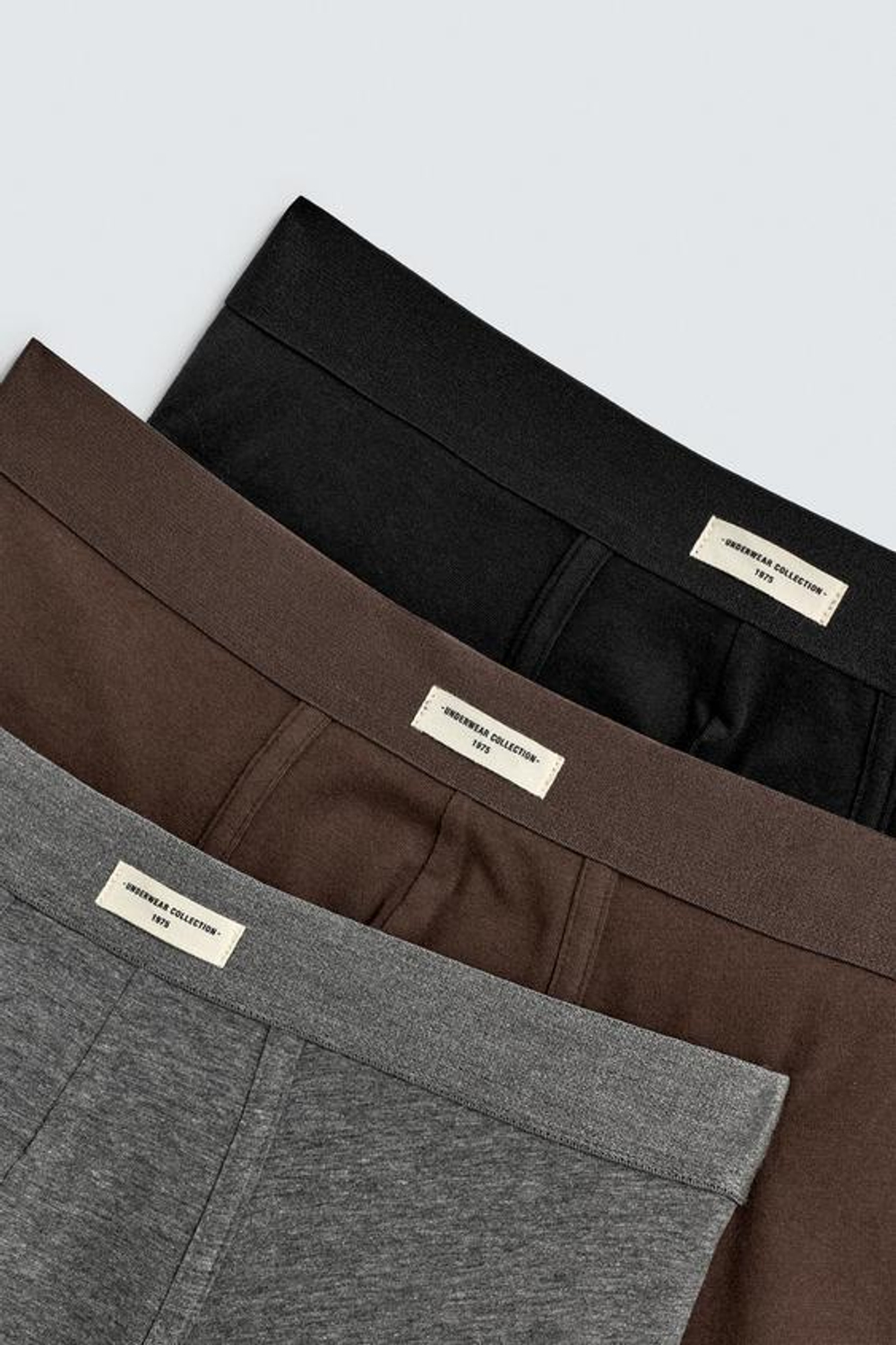 ZARA НАБОР ИЗ ТРЕХ ТРУСОВ-БОКСЕРОВ SOFT, РАЗНОЦВЕТНЫЙ