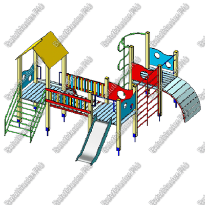 Детский игровой комплекс «Солнечный Городок»
