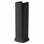 Раковина с пьедесталом Artceram Civitas 68 CIL001 03 00+CIC001 03 00 68 черная