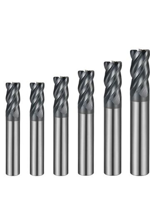 Твердосплавные концевые фрезы 4 зуба высокоскоростная
