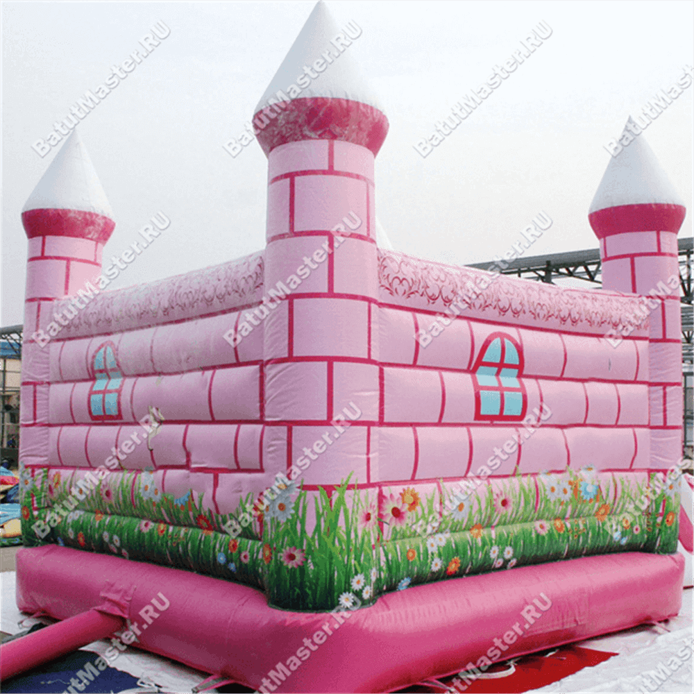 Коммерческий надувной батут "Замок принцессы"