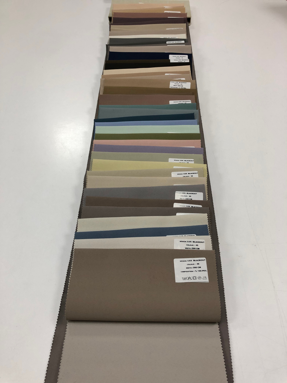 Портьерная ткань blackout двусторонний Aisa арт. Lux blackout (высота 300 см, Турция)