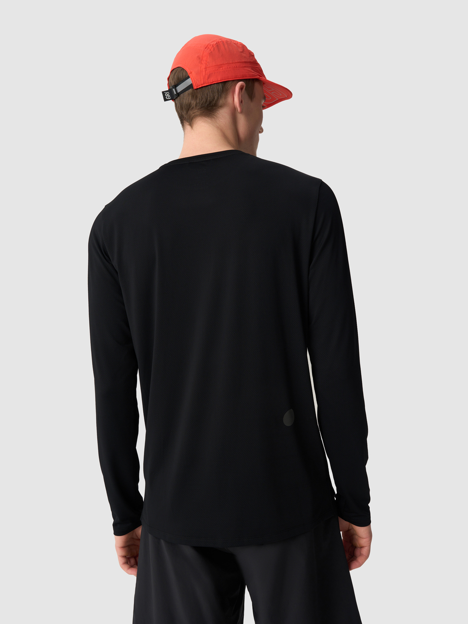 Лонгслив мужской GRI Лето чёрный