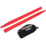 Сетка складная для игры в бадминтон, 300*150 см, красный-черный