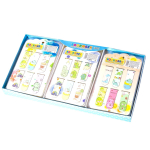 Набор магнитных закладок, Alingar, 120х20 мм, "Динозаврик", 6шт. европодвес