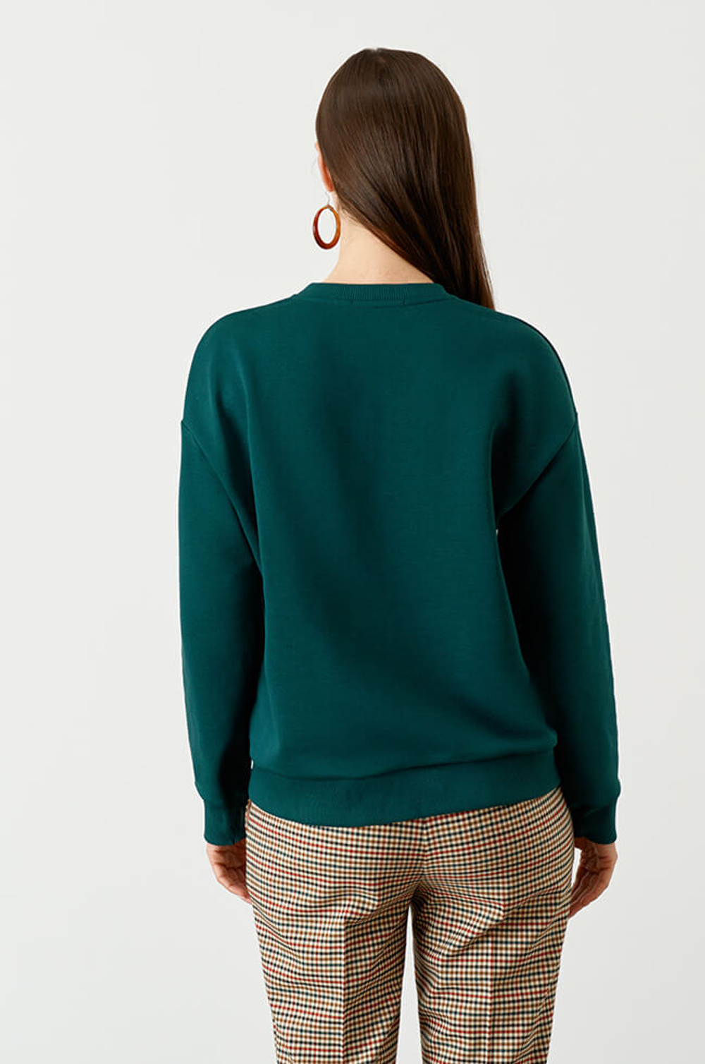 22724 Джемпер женский (изумрудный)