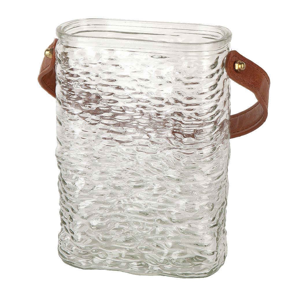 Ваза "Сумочка" h=17,5см, v=1200мл (стекло) (индивидуальная упаковка)