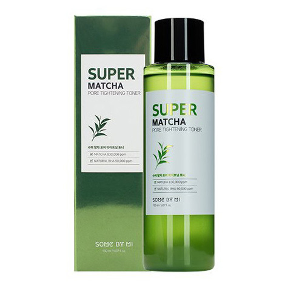 онер для сужения пор с чаем матча Some by Mi Super Matcha Pore Tightening Toner 150мл