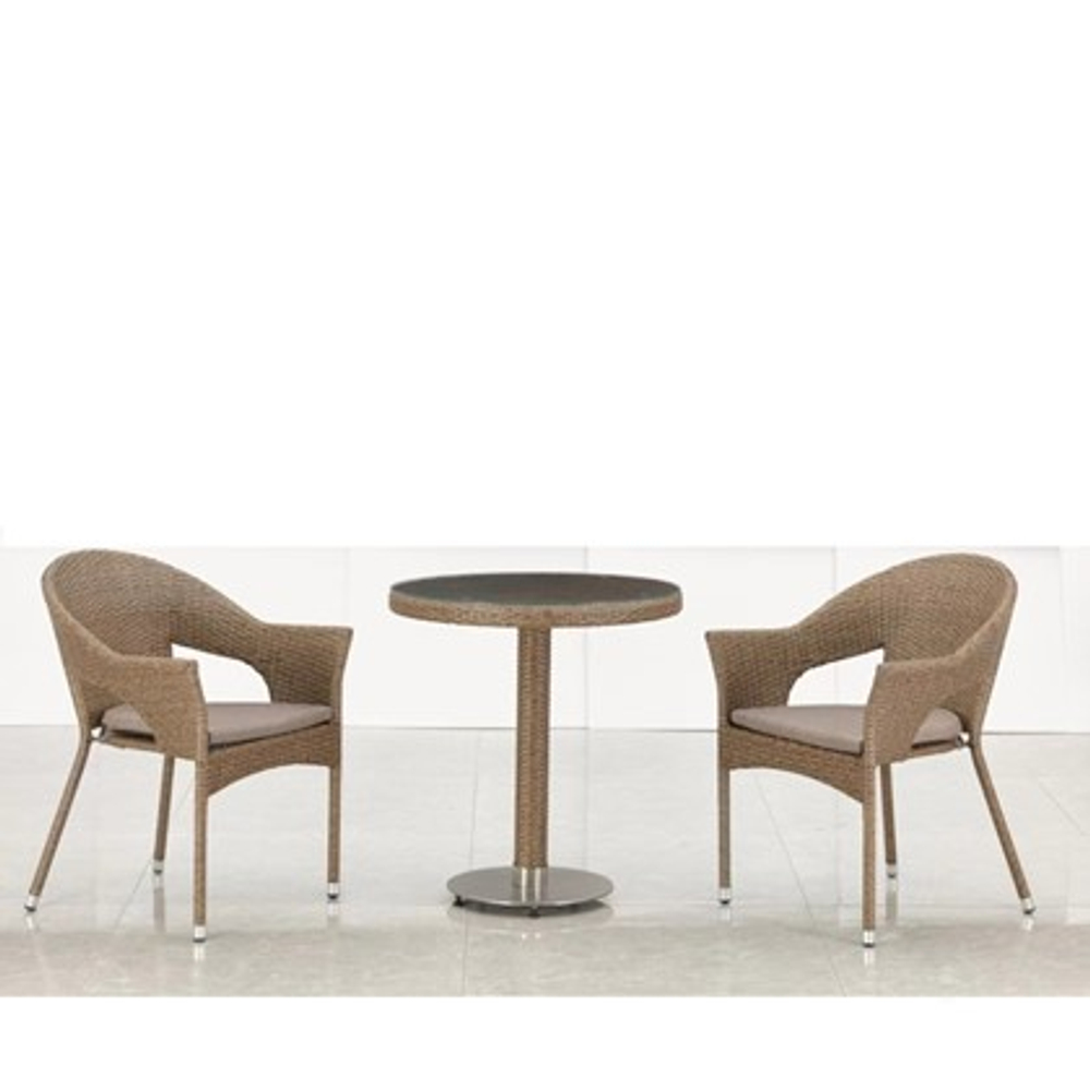 Мебель для отдыха T601/Y79B-W56 Light Brown 2Pcs