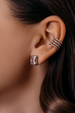 Кафф тройной с россыпью фианитов