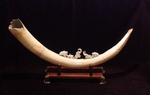 "5 мамонтов", бивень мамонта (mammoth tusk)