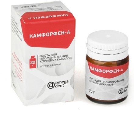 Камфорфен А-паста 20г, Омега