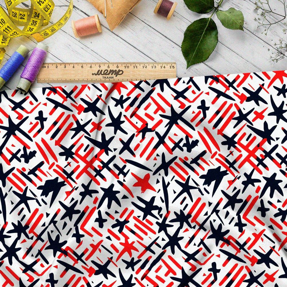 Ткань премиум Оксфорд 600D вибрирующие созвездия