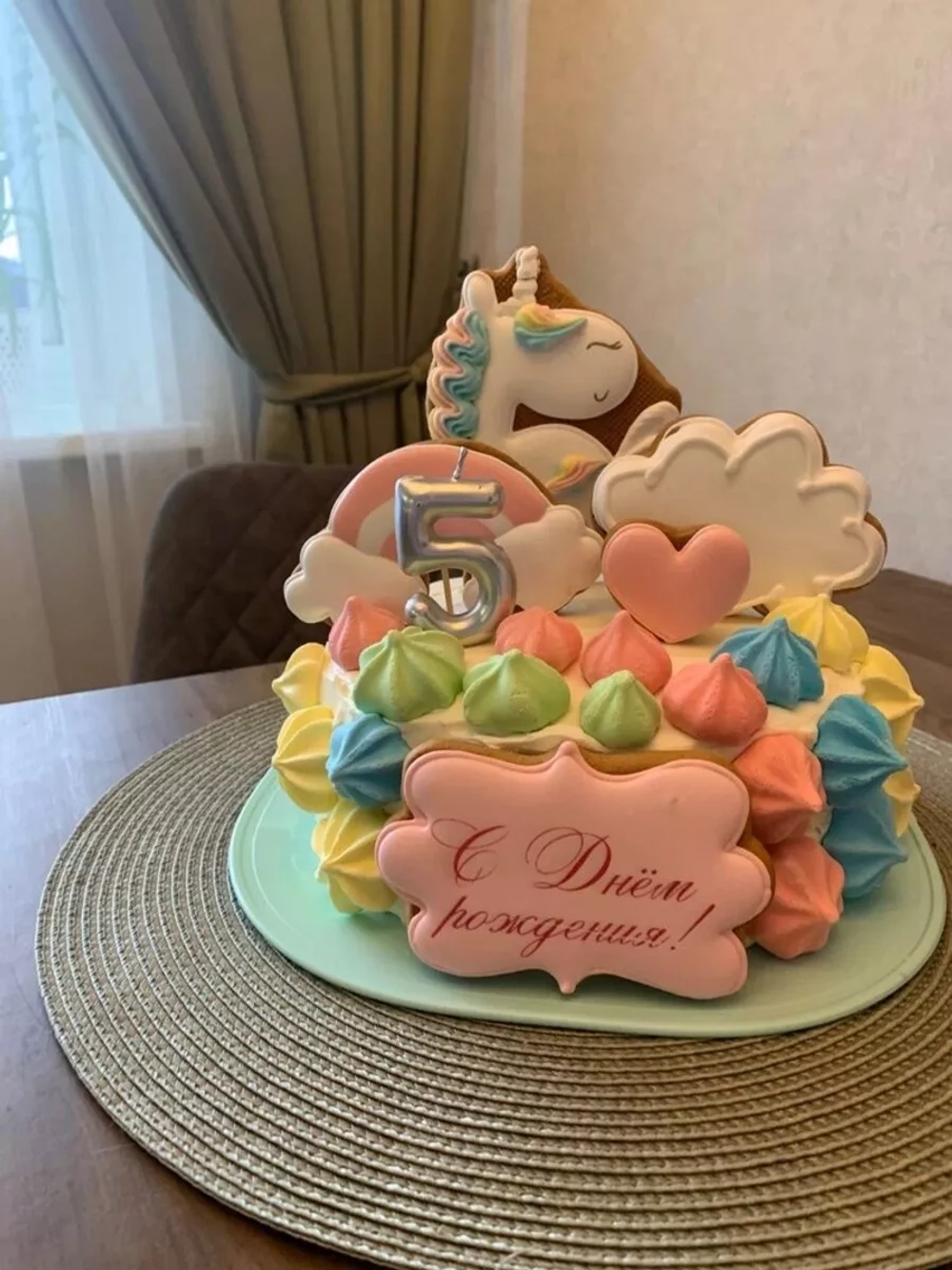 Имбирные пряники на торт