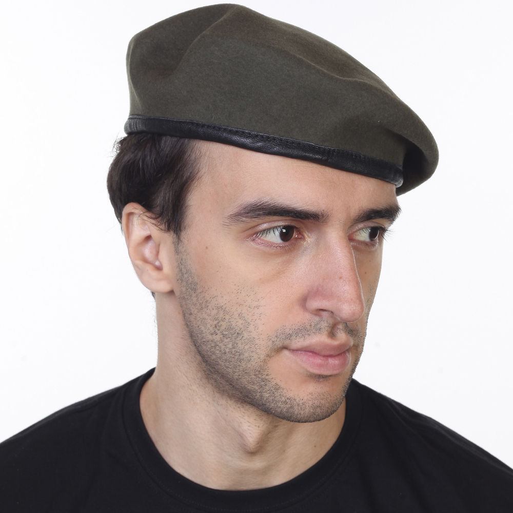 Армейский берет оливковый