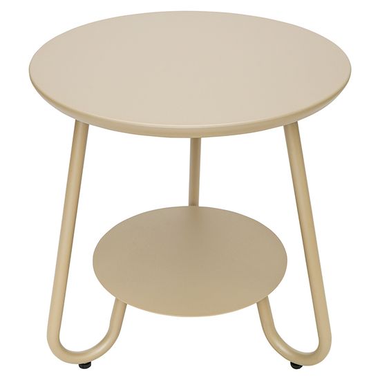 Столик stian, D50 см, бежевый