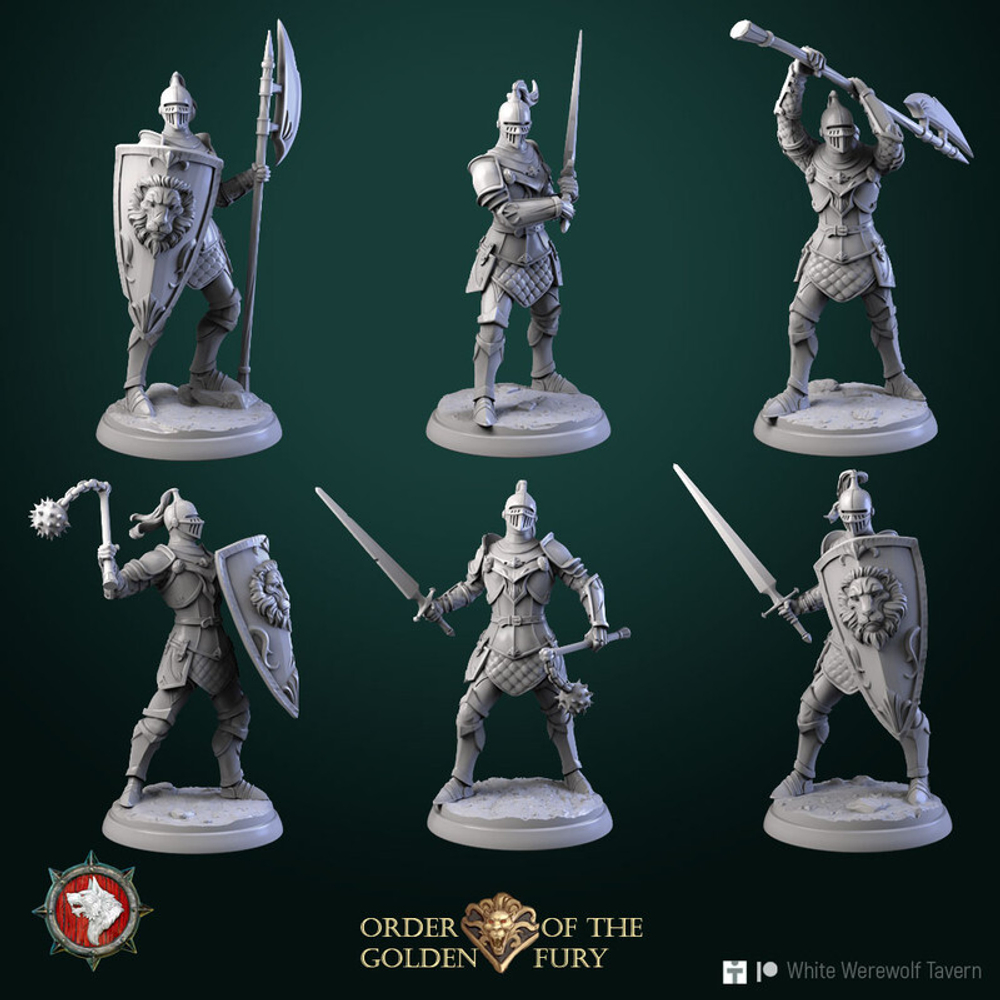 Человек Воин Паладин Варвар Файтер Рыцарь 1шт миниатюра для dnd, днд, pathfinder, фентези, Настольная игра, НРИ, Варгейм, РПГ