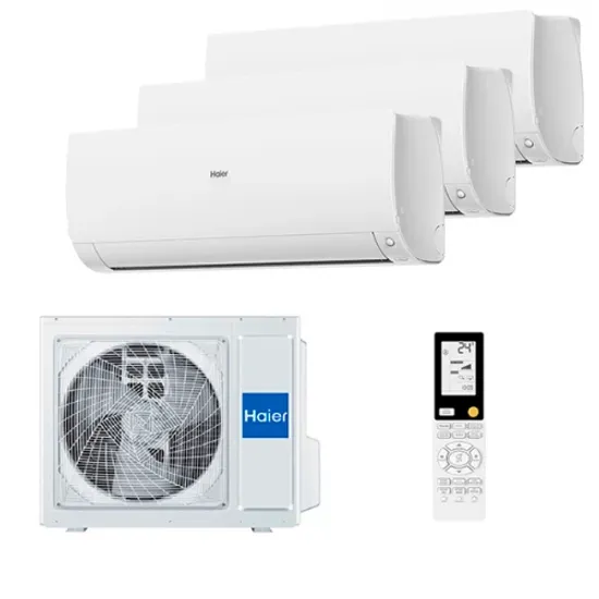 Мультисплит система на 3 комнаты Haier AS25S2SF2FA-W x 2 + AS35S2SF2FA-W / 3U70S2SR5FA