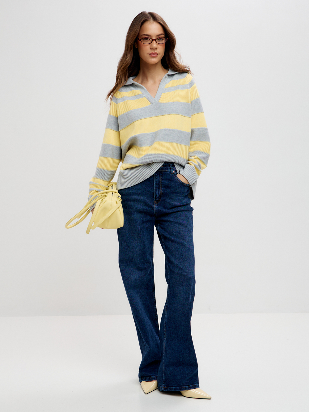 Прямые джинсы