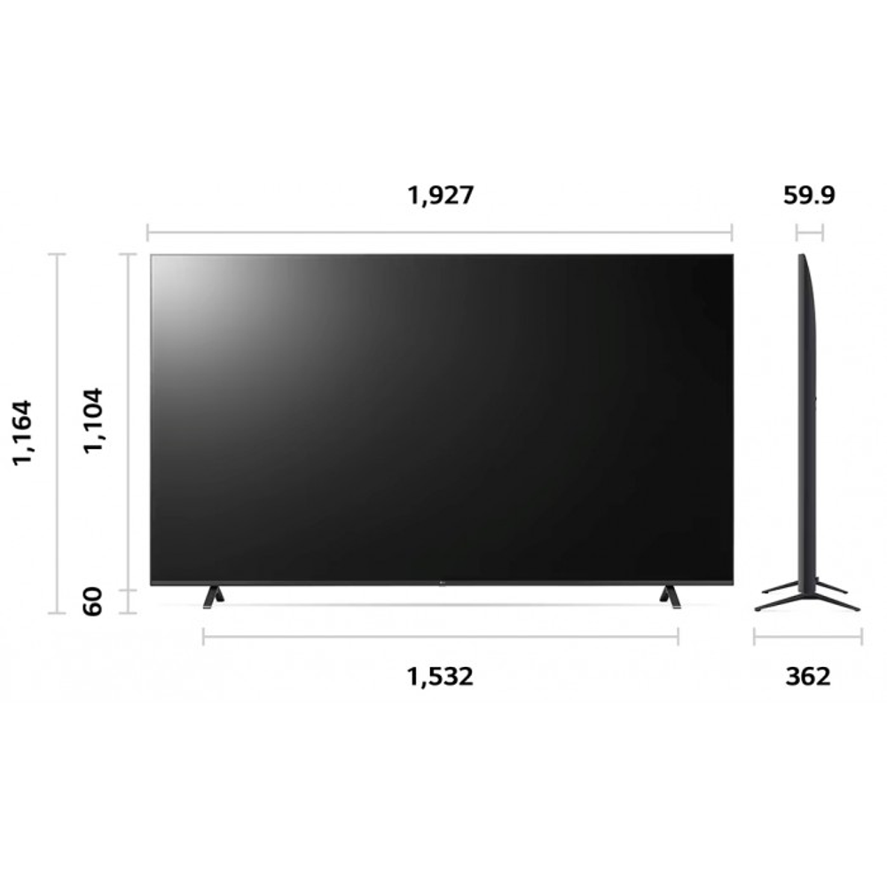 Телевизор LG 86UR78006LB