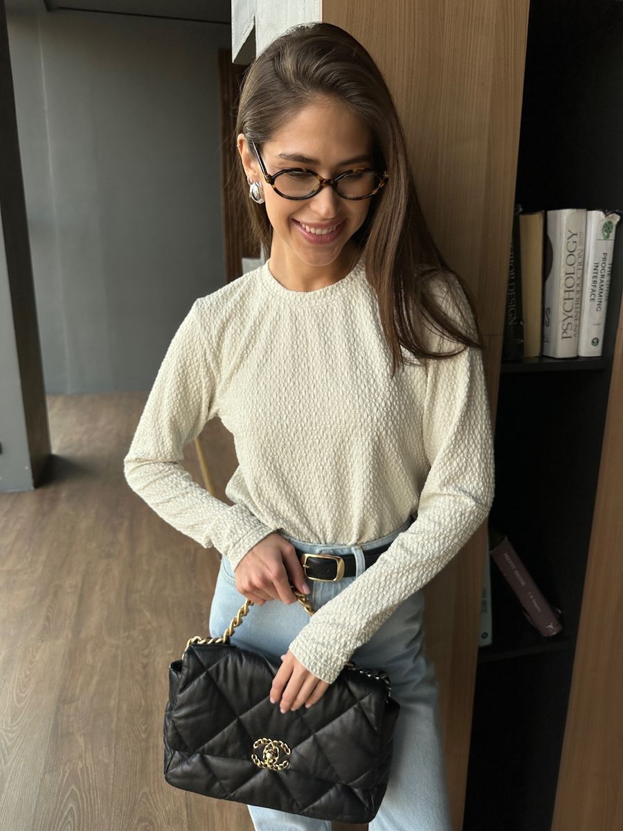 Лонгслив из фактурного трикотажа фисташковый