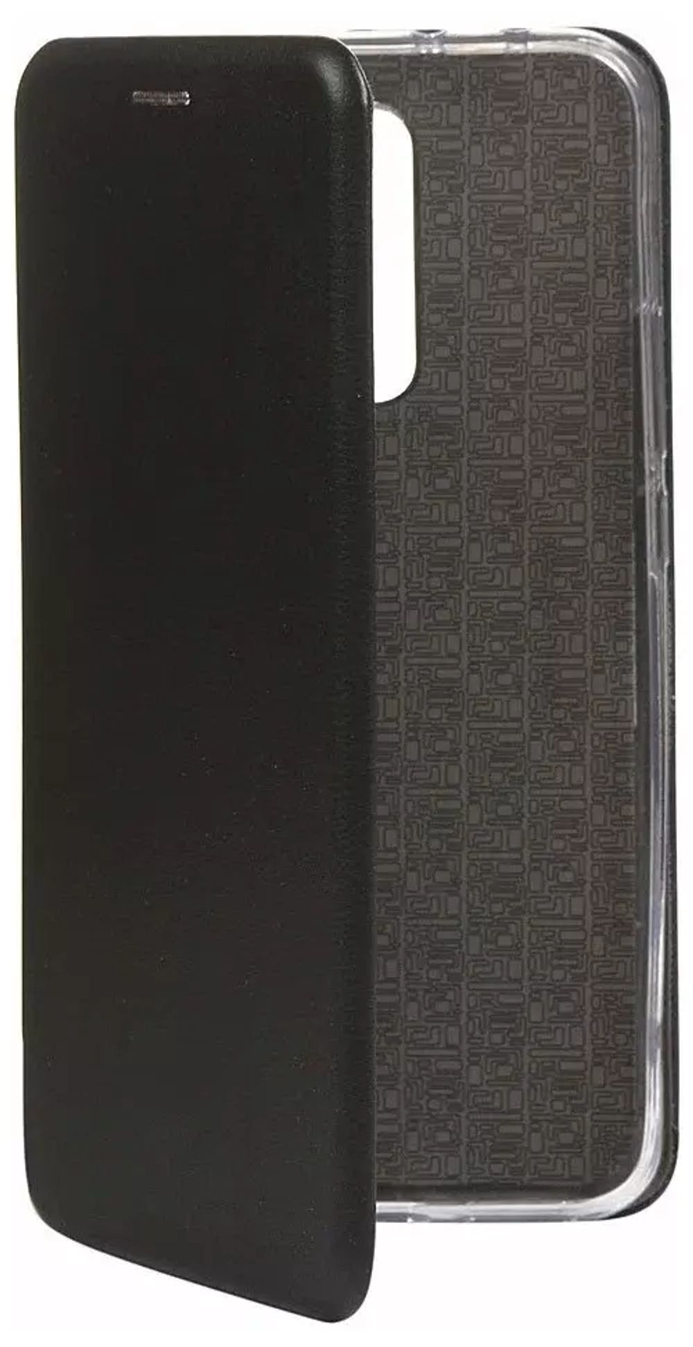 Чехол книжка Xiaomi Redmi 9 с силиконовой вставкой Black Zibelino