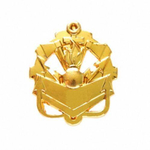 Эмблема петличная Инженерные войска золотая