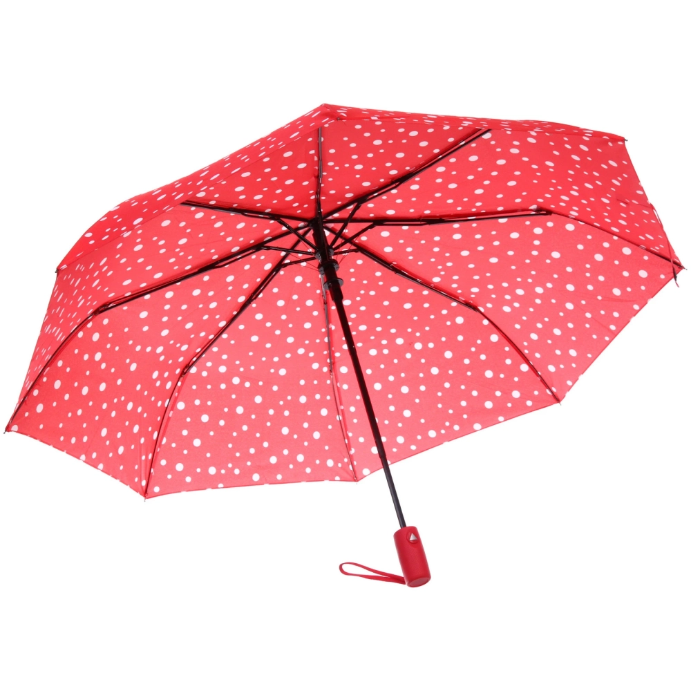 Зонт женский полуавтомат «Капли дождя», микс 6 цветов, 8 спиц, d-100см, длина в слож. виде 30см