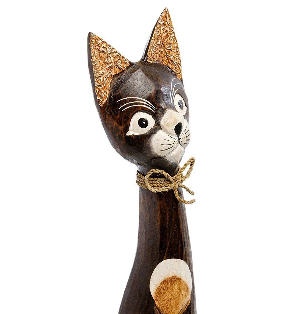 99-083 Статуэтка «Кошка» 60 см (албезия, о.Бали)