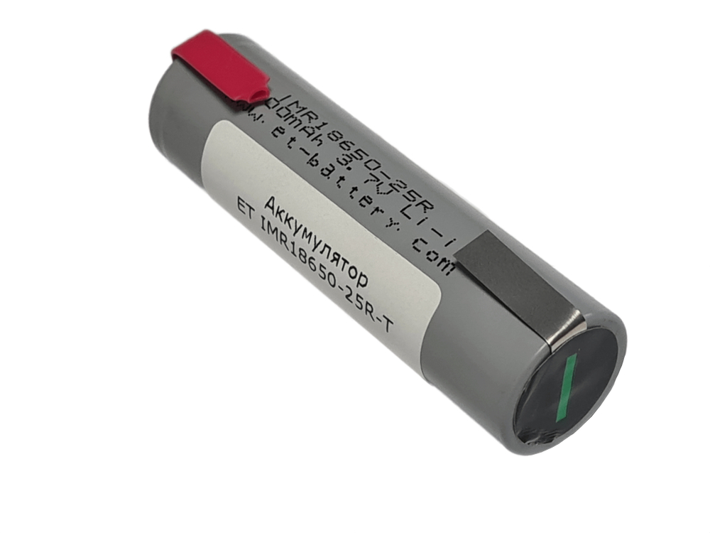 Аккумулятор ET IMR18650-25R-T