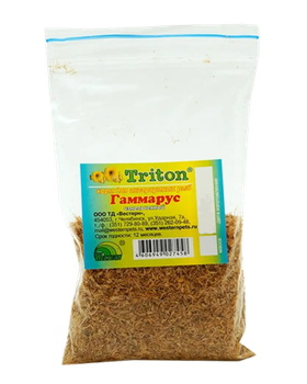Сухой корм "Тритон Гаммарус измельченный" 15гр.