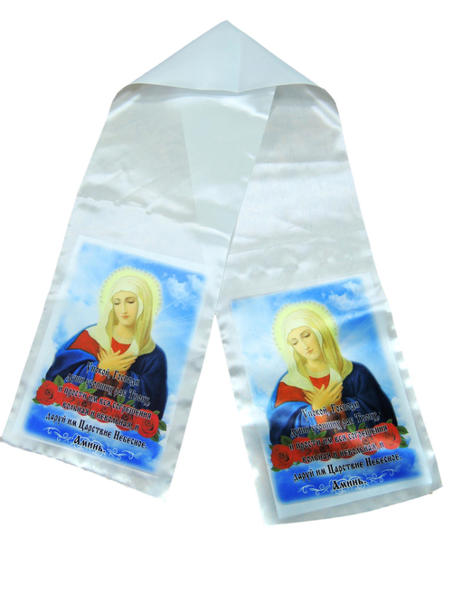 Рушник на крест " Женский лик"