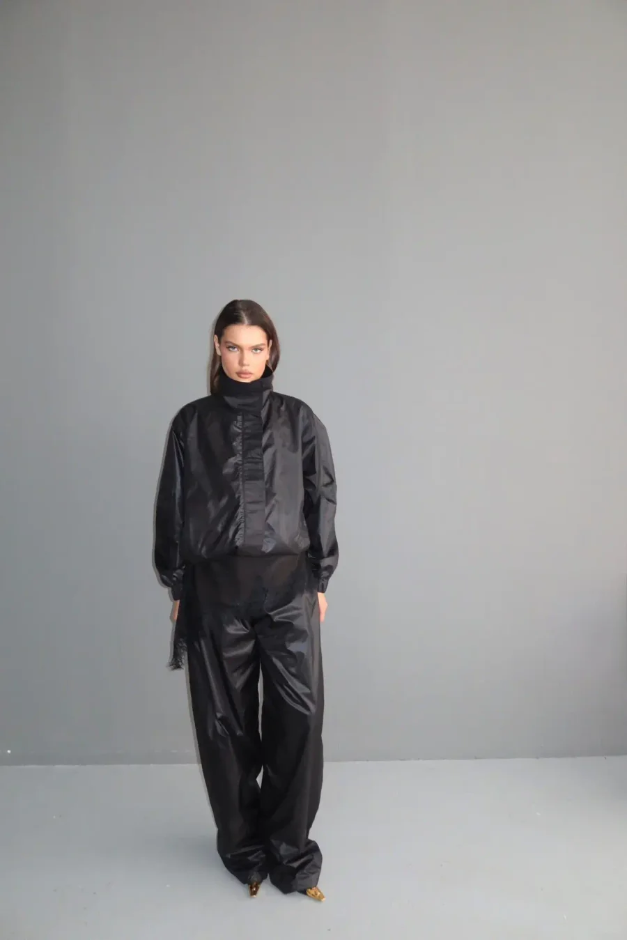 Брюки на резинке, Черный