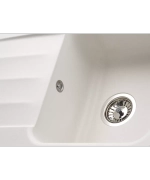 Кухонная мойка Kuppersberg LIRA 1B1D WHITE фото 3