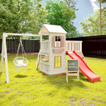 Детская площадка домик "Монако" с верандой