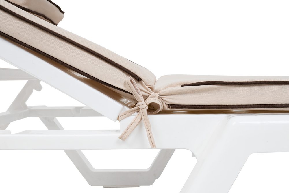 Матрац 710*570/1130*570мм с вертикальной подушкой (бежевый) Premium