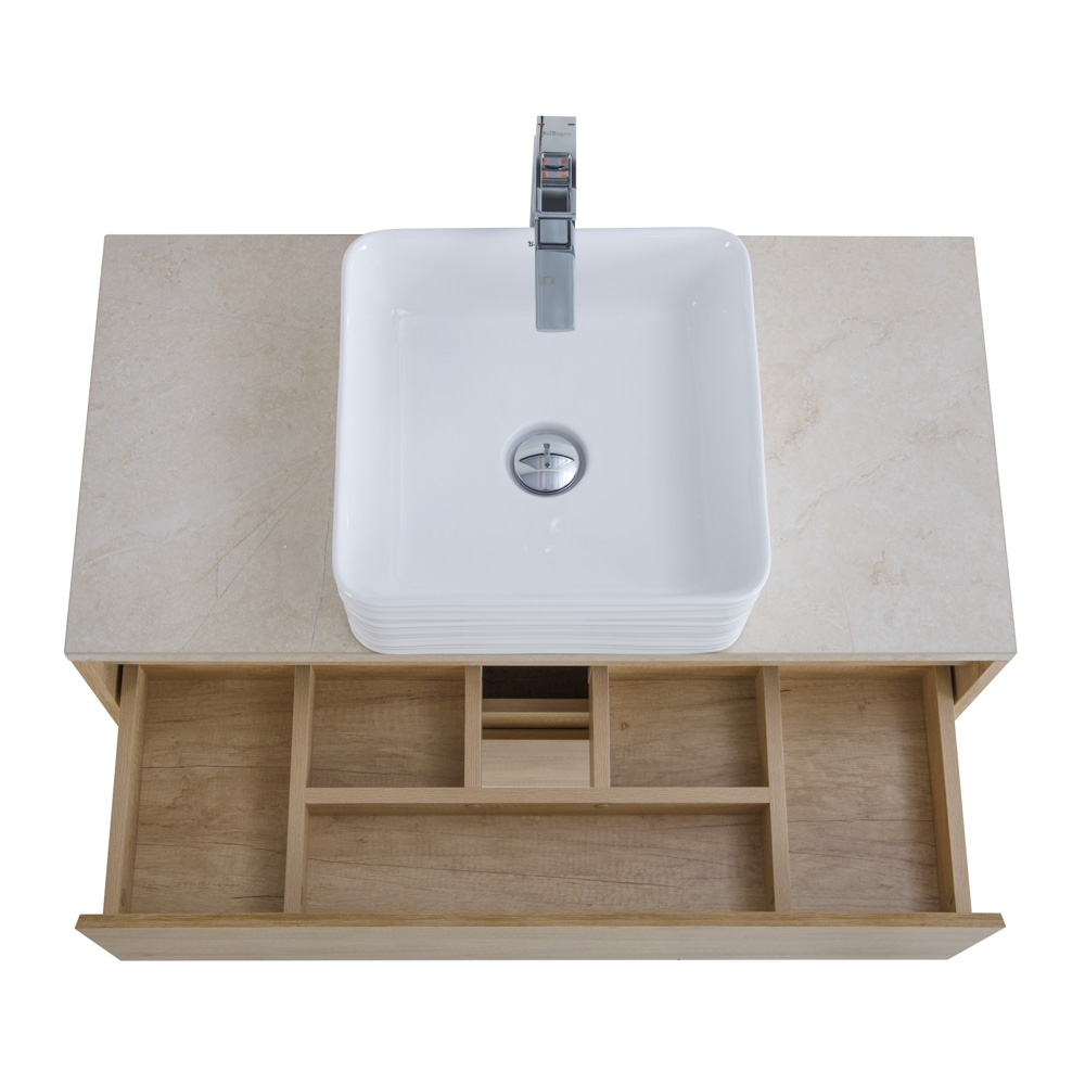 Тумба подвесная под столешницу BelBagno KRAFT-800-2C-SO-RNN