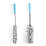 Shine Systems MicroSoft Wheel Brush Slim – плоская микрофибровая щётка чистки дисков, 50 см