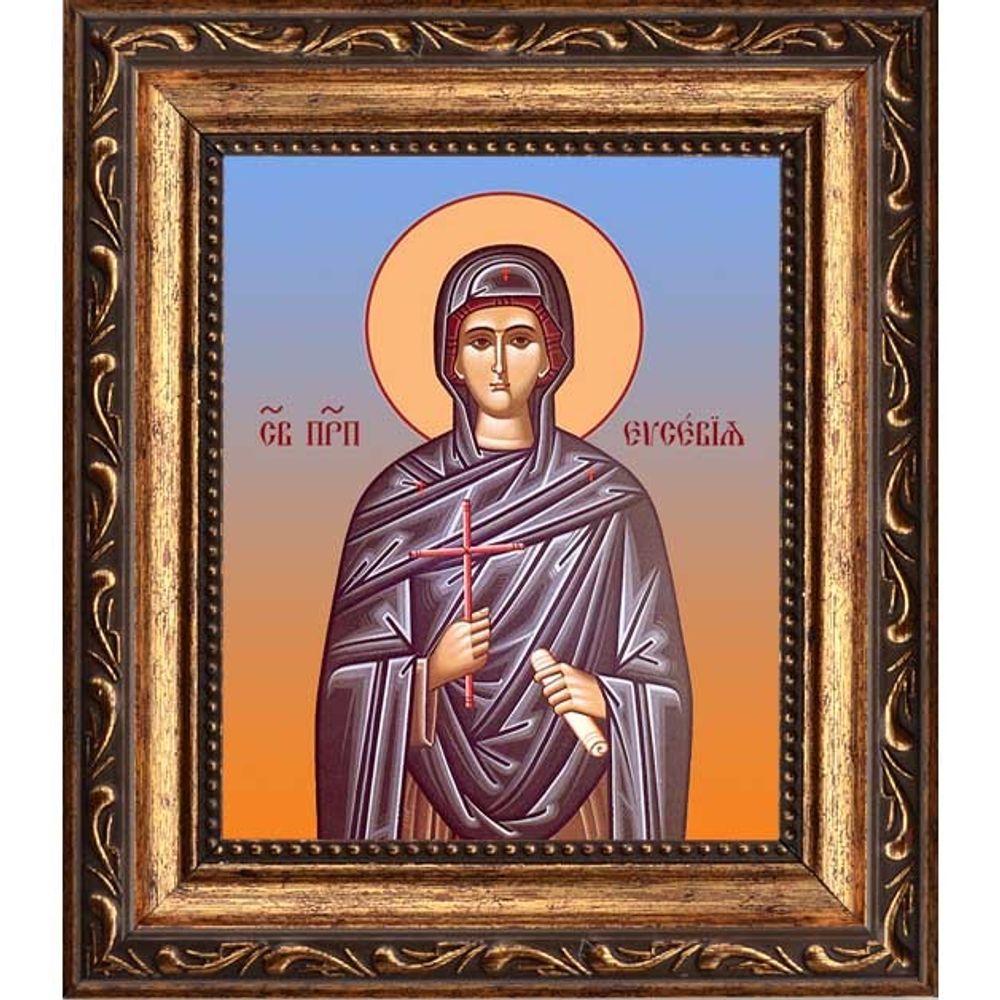 Евсевия Миласская преподобная. Икона на холсте.
