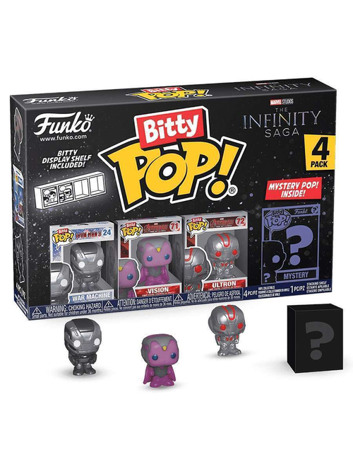 Фигурка Funko Bitty POP! Marvel Infinity Saga S3 War Machine+Vision+Ultron+Mystery(1 of 4) 4PK 71505