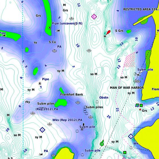 Белое и Баренцево море Garmin BlueChart G3 HXEU068R карта глубин 2021.5 (23.00)