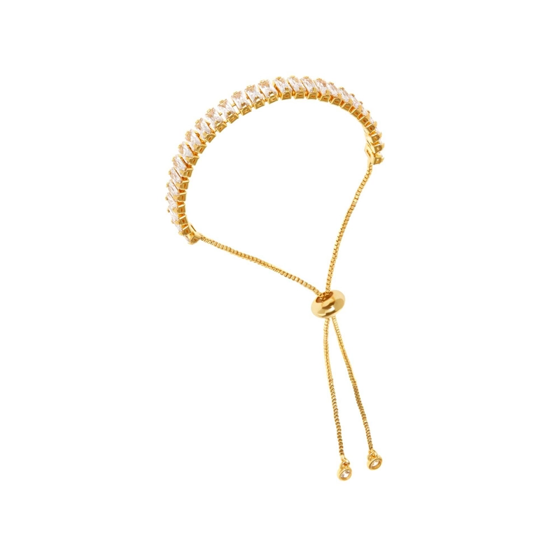 Браслет Теннис – Прозрачный