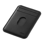 Кожаный чехол-бумажник MagSafe uBear Split Geo Гибридный картхолдер из полиуретановой кожи. Работает с приложением Apple «Локатор». Вмещает до четырёх карт