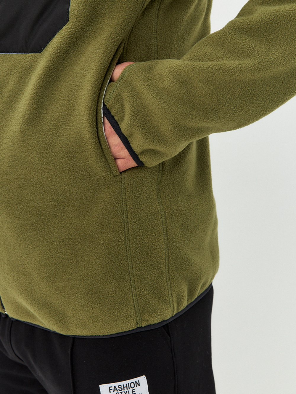 Флисовая толстовка unisex Eiger olive