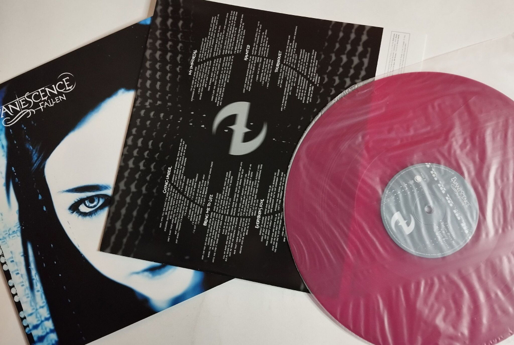 Винтажная виниловая пластинка LP Evanescence Fallen (EU 2013) (Purple Vinyl)