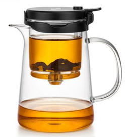 220014 Чайник изипот Bonston "BP-08-750" 750мл внут.колба СТЕКЛО, без носика, крышка на защелке