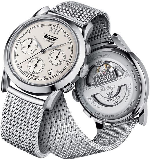 Наручные часы Tissot Heritage 1948 T66.1.782.33 Chronograph Automatic