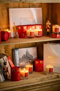 Свеча в стеклянном стакане 320 мл, «Ландыш» Лимитированная коллекция Татьяны Булановой