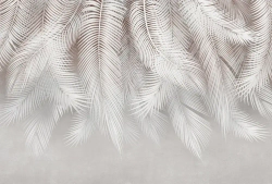 Фотообои 400х270см Пальмовые листья виниловые на флизелиновой основе, бренд POLIMAR, арт.144-477